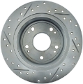 Picture of StopTech Select Sport Drilled & Slotted Rotor - Rear Left