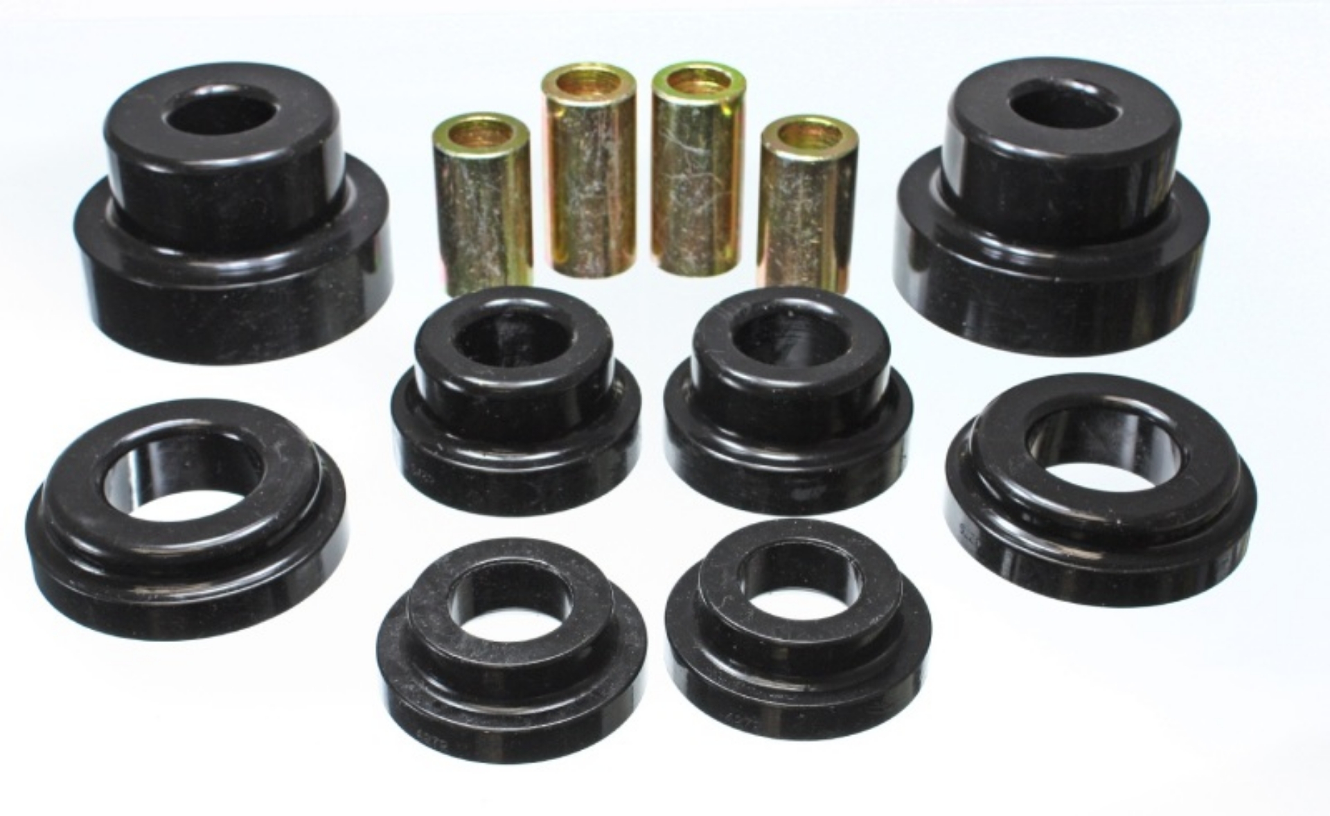 Picture of Energy Suspension 10 Chevy Camaro Black Rear Sub-Frame Mount Replacement Bushing Set