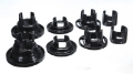 Picture of Energy Suspension 10 Chevy Camaro Black Rear Sub-Frame Mount Insert Bushing Set