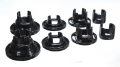 Picture of Energy Suspension 10 Chevy Camaro Black Rear Sub-Frame Mount Insert Bushing Set