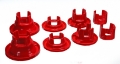Picture of Energy Suspension 10 Chevy Camaro Red Rear Sub-Frame Mount Insert Bushing Set