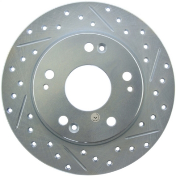 Picture of StopTech Select Sport Drilled & Slotted Rotor - Rear Left