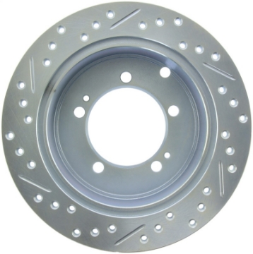 Picture of StopTech Select Sport Drilled & Slotted Rotor - Rear Left