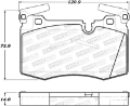 Picture of StopTech Sport Brake Pads w-Shims and Hardware - Front
