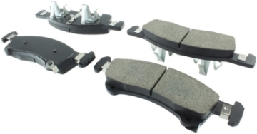 Picture of StopTech Sport Brake Pads w-Shims and Hardware - Front-Rear
