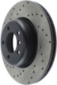 Picture of StopTech Sport Cross Drilled Brake Rotor - Rear Left