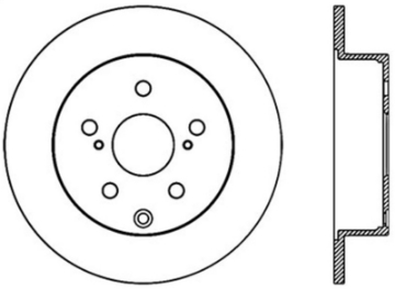 Picture of StopTech Sport Drilled & Slotted Rotor - Rear Left