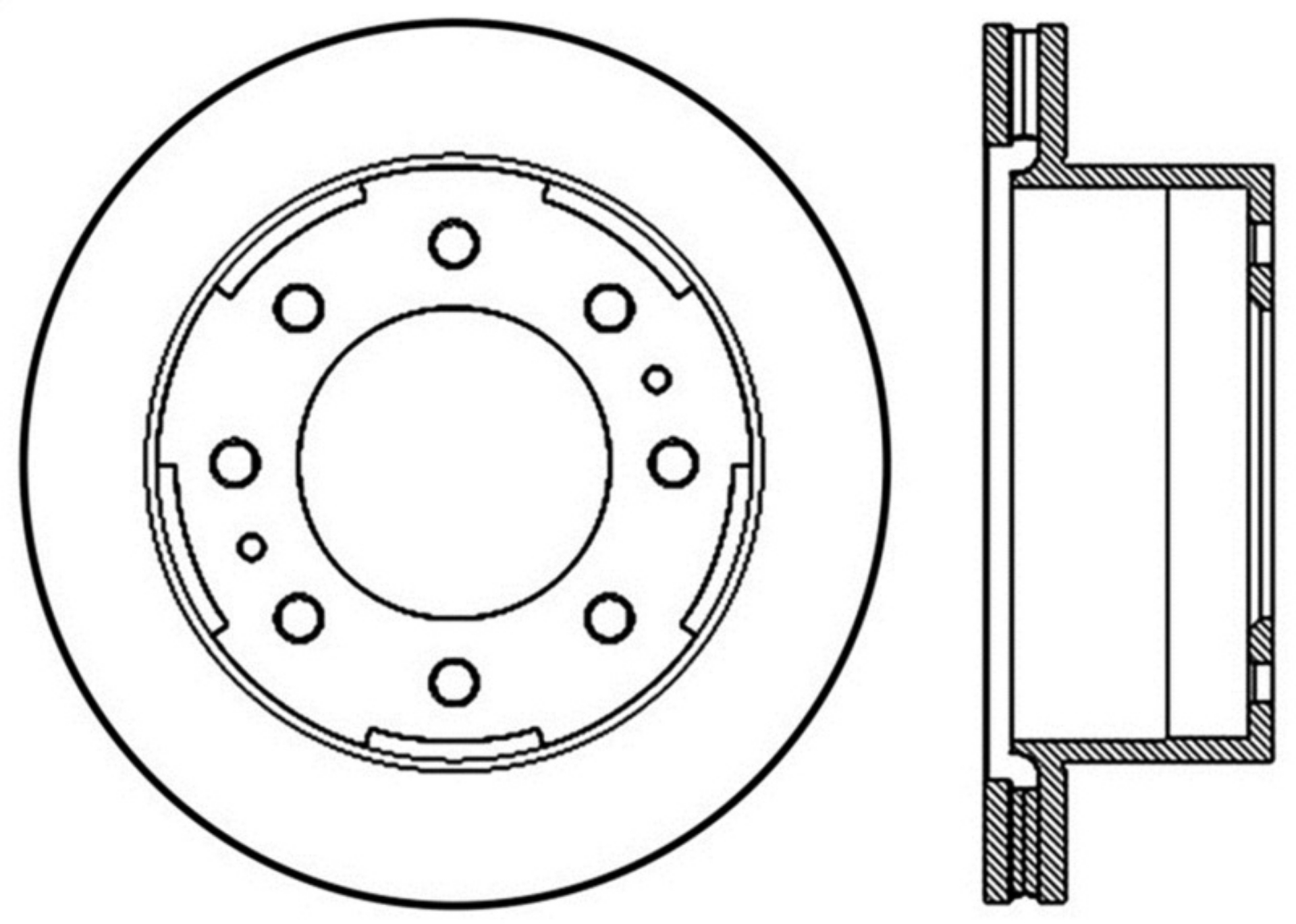 Picture of StopTech Sport Drilled & Slotted Rotor - Rear Left