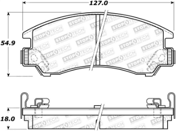 Picture of StopTech Street Brake Pads