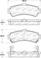 Picture of StopTech Street Brake Pads