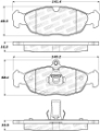 Picture of StopTech Street Brake Pads
