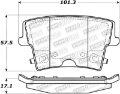 Picture of StopTech Street Brake Pads