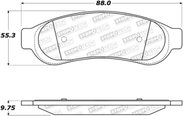 Picture of StopTech Street Brake Pads
