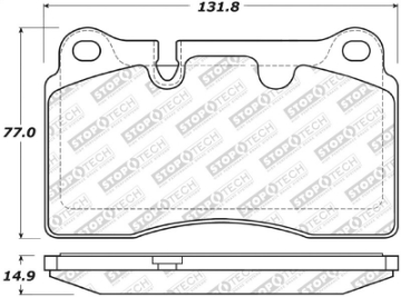 Picture of StopTech Street Brake Pads