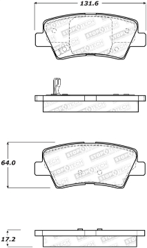 Picture of StopTech Street Brake Pads