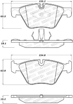 Picture of StopTech Street Brake Pads - Front