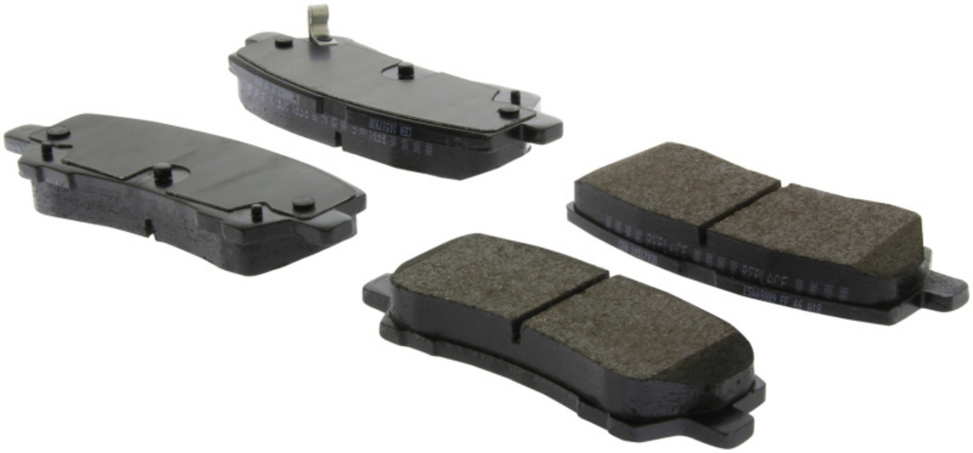 Picture of StopTech 15-18 Ford Mustang Rear Street Brake Pads w-Shims & Hardware