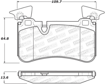 Picture of StopTech Street Brake Pads - Front