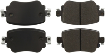 Picture of StopTech 14-19 Volkswagen GTI Rear Street Brake Pads w-Shims