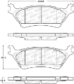 Picture of StopTech Street Brake Pads - Rear