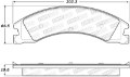 Picture of StopTech Street Brake Pads - Rear