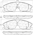 Picture of StopTech Street Brake Pads - Rear