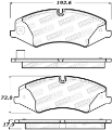 Picture of StopTech Street Brake Pads - Rear
