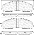 Picture of StopTech Street Brake Pads - Rear