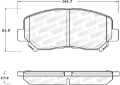 Picture of StopTech Street Brake Pads - Rear