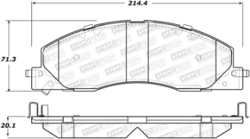 Picture of StopTech Street Brake Pads - Rear
