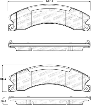 Picture of StopTech Street Brake Pads - Rear
