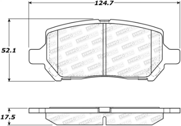Picture of StopTech Street Select Brake Pads