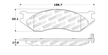 Picture of StopTech Street Select Brake Pads - Front