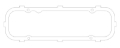Picture of Cometic Buick V6 192ci-231ci-252ci -188in Thick Valve Cover Gasket