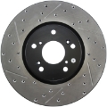 Picture of StopTech 04-08 Acura TL Brembo Caliber SportStop Slotted & Drilled Right Front Rotor