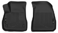 Picture of Husky Liners 2016+ Chevrolet Malibu X-Act Contour Black Front Floor Liners