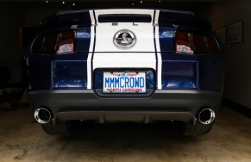 Picture of AWE Tuning S197 Mustang GT Axle-back Exhaust - Track Edition Chrome Silver Tips