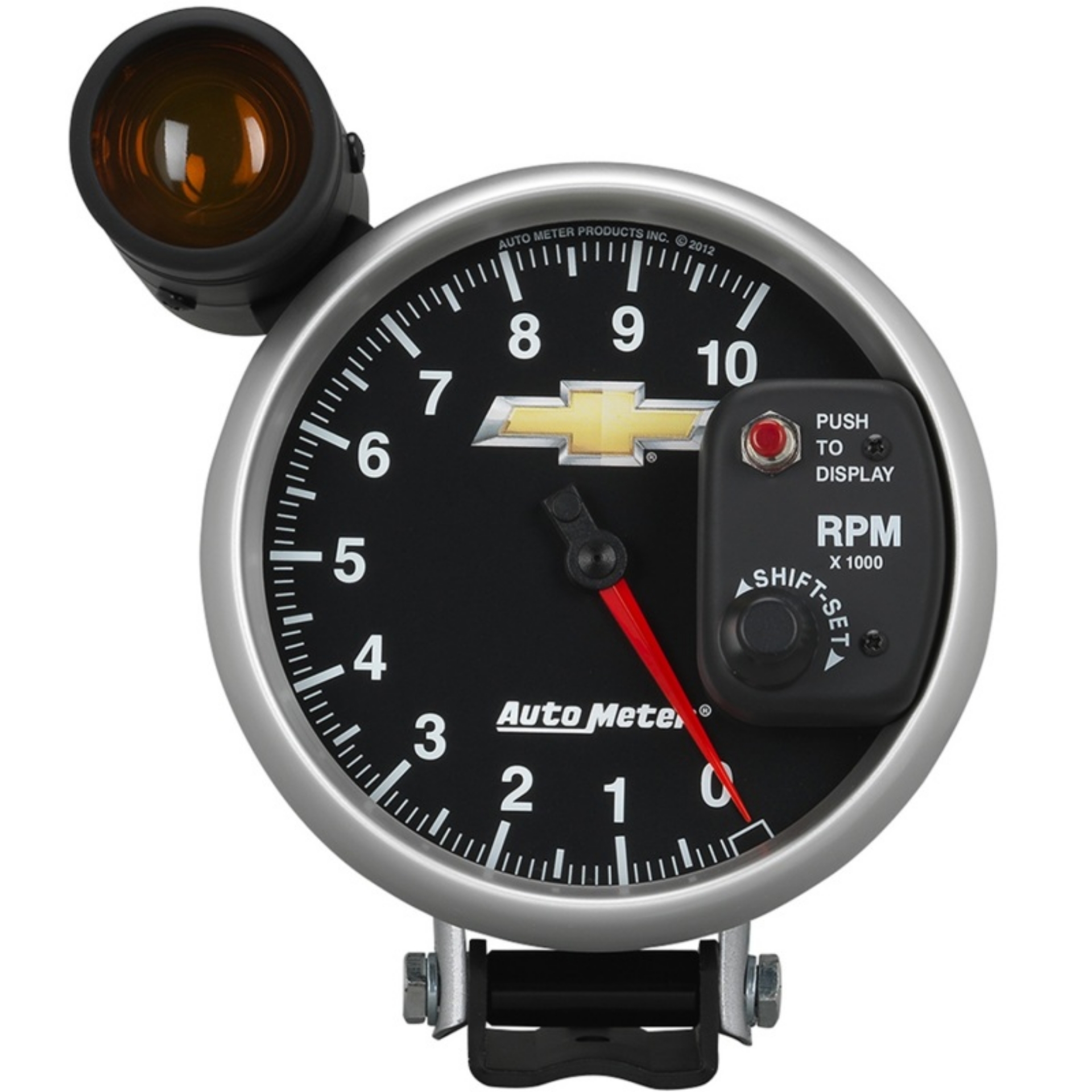 Picture of Autometer Performance Parts 5in 0-10000 RPM Tachometer COPO Camaro Gauge w- Shift Light