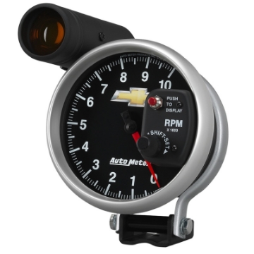 Picture of Autometer Performance Parts 5in 0-10000 RPM Tachometer COPO Camaro Gauge w- Shift Light