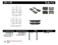 Picture of StopTech Performance 06 Lexus GS300-430 - 07-08 GS350 - 06-08 IS250-350 Rear Brake Pads