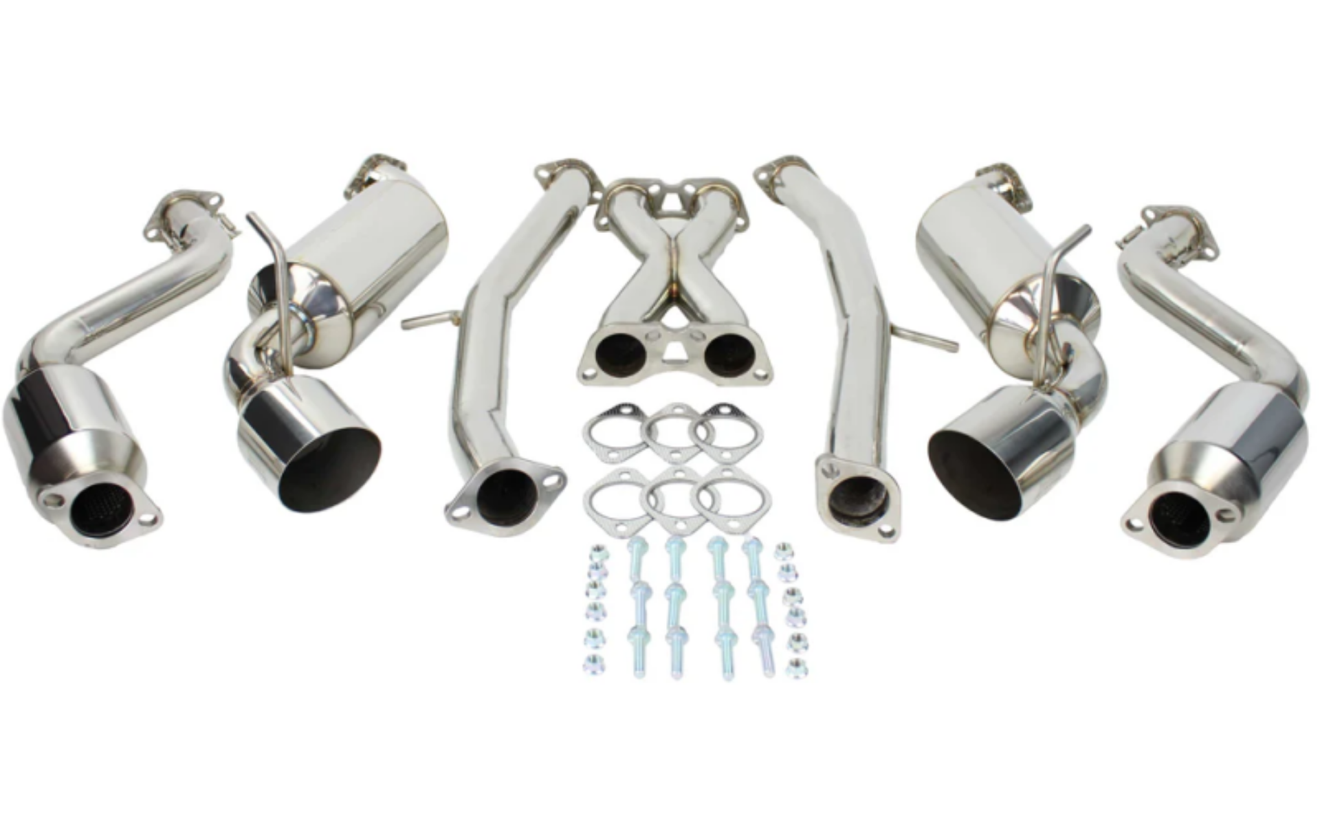 Picture of Invidia 2009+ Nissan 370Z Dual N1 GT SS Tip Cat-back Exhaust