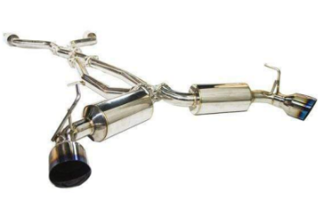 Picture of Invidia 2009+ Nissan 370Z Dual N1 GT Titanium Tip Cat-back Exhaust