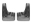 Picture of WeatherTech 2017+ Honda CR-V No Drill Mudflaps - Black Front Pair