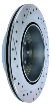 Picture of StopTech 89-96 Nissan 300ZX Select Sport Slotted & Drilled Left Rear Brake Rotor