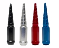 Picture of Wheel Mate Twisted Spiked Lug Nuts Set of 24 - Chrome M14x1-50