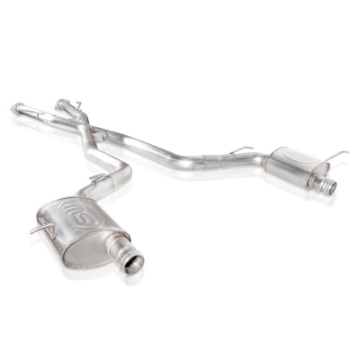 Picture of Stainless Works 2018 Jeep TrackHawk 6-2L 3in Catback System X-Pipe Turbo S-Tube Muffler Stock Exit
