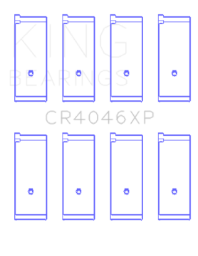 Picture of King Honda B20B4 - B20Z2 - D16 Series ZC 16V Size -025mm Rod Bearing Set
