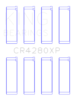 Picture of King Engine Bearings Subaru WRX-STi EJ20-EJ22-EJ25 48mm Rod Size +-025 Performance Rod Bearing Set