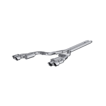 Picture of MBRP 18-19 Ford Mustang GT 5-0 3in Cat Back Quad Tip Race Version - T304