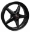 Picture of Race Star 92 Drag Star Bracket Racer 18x5 5x115BC 2-00BS Gloss Black Wheel